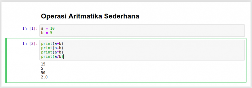 operasi jupyter notebook