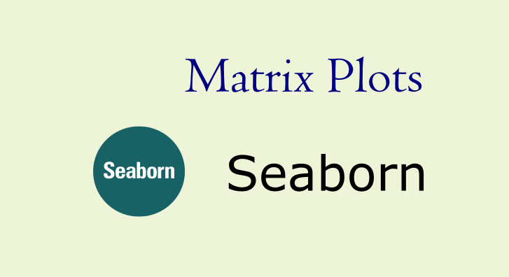 seaborn matrxi plot