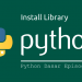 install library python